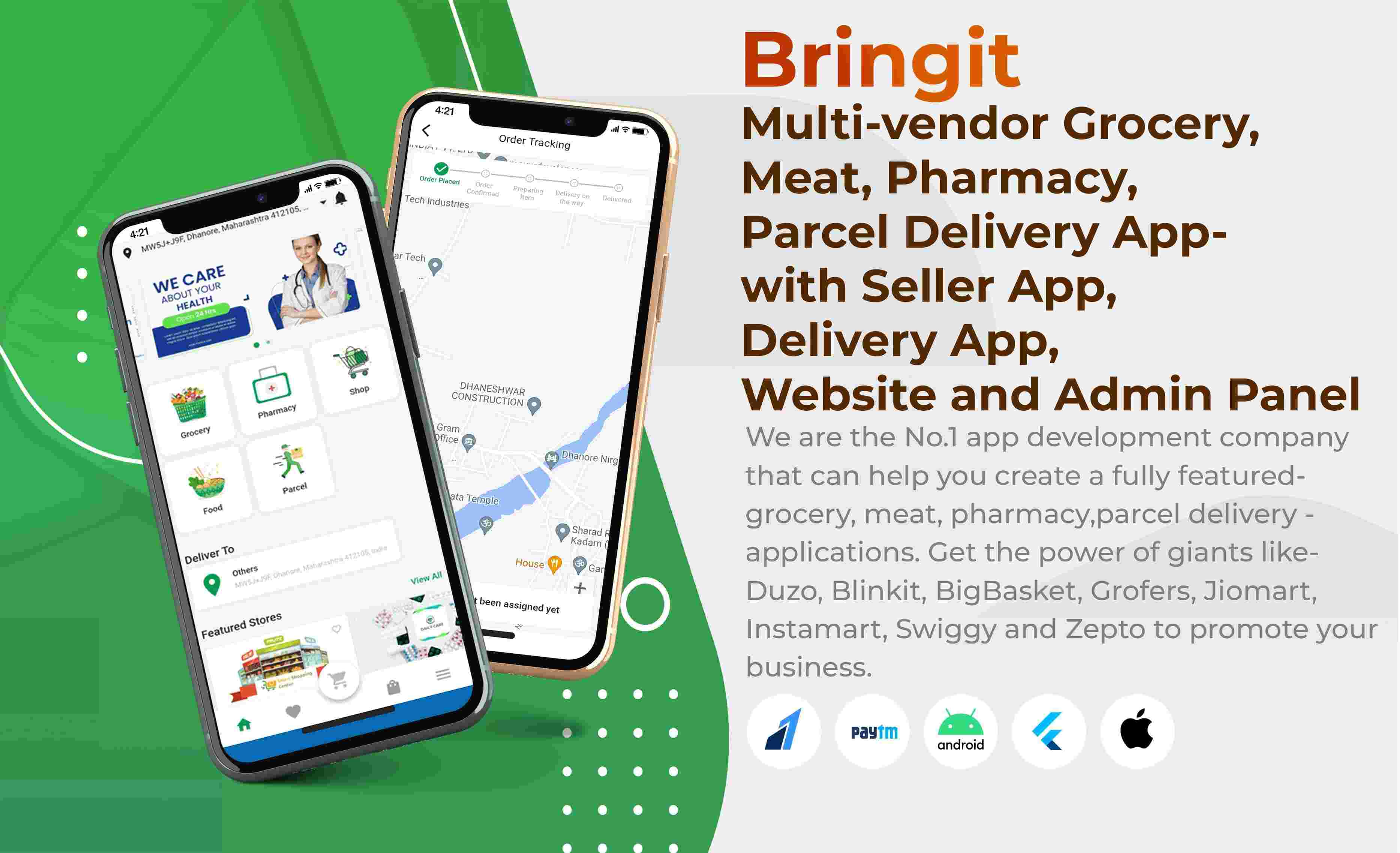 Multivendor-grocery-delivery-app-development-kerala